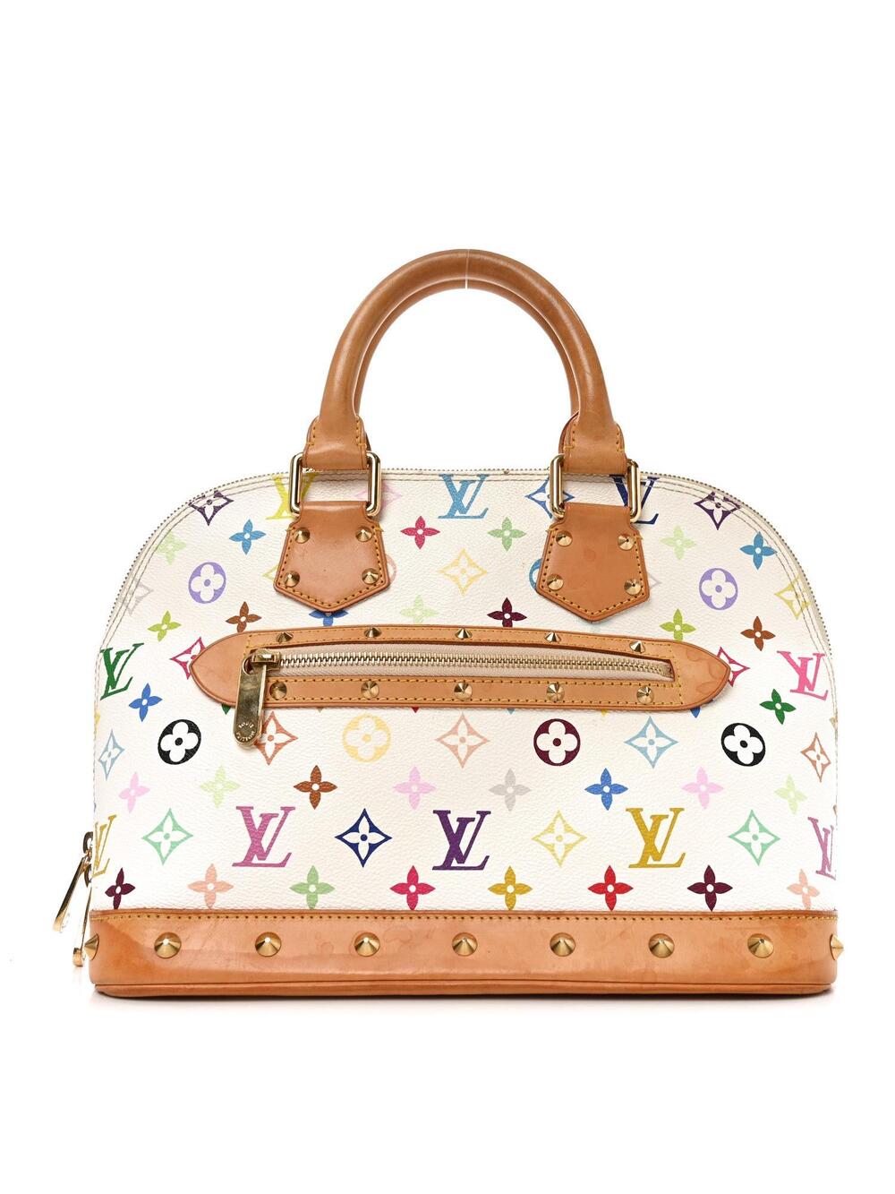 Louis Vuitton Multicolor Alma Pm White #314259L13B